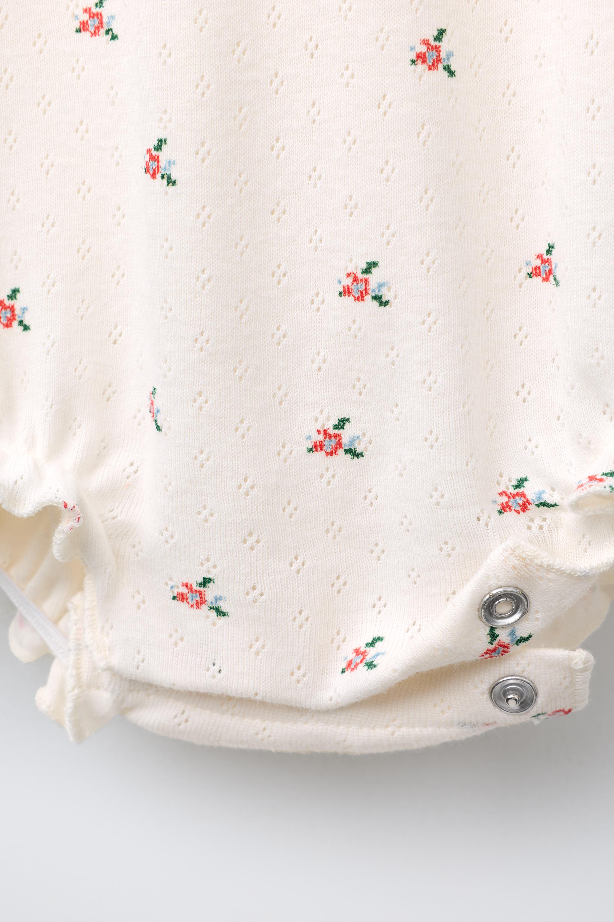 FLORAL BODYSUIT
