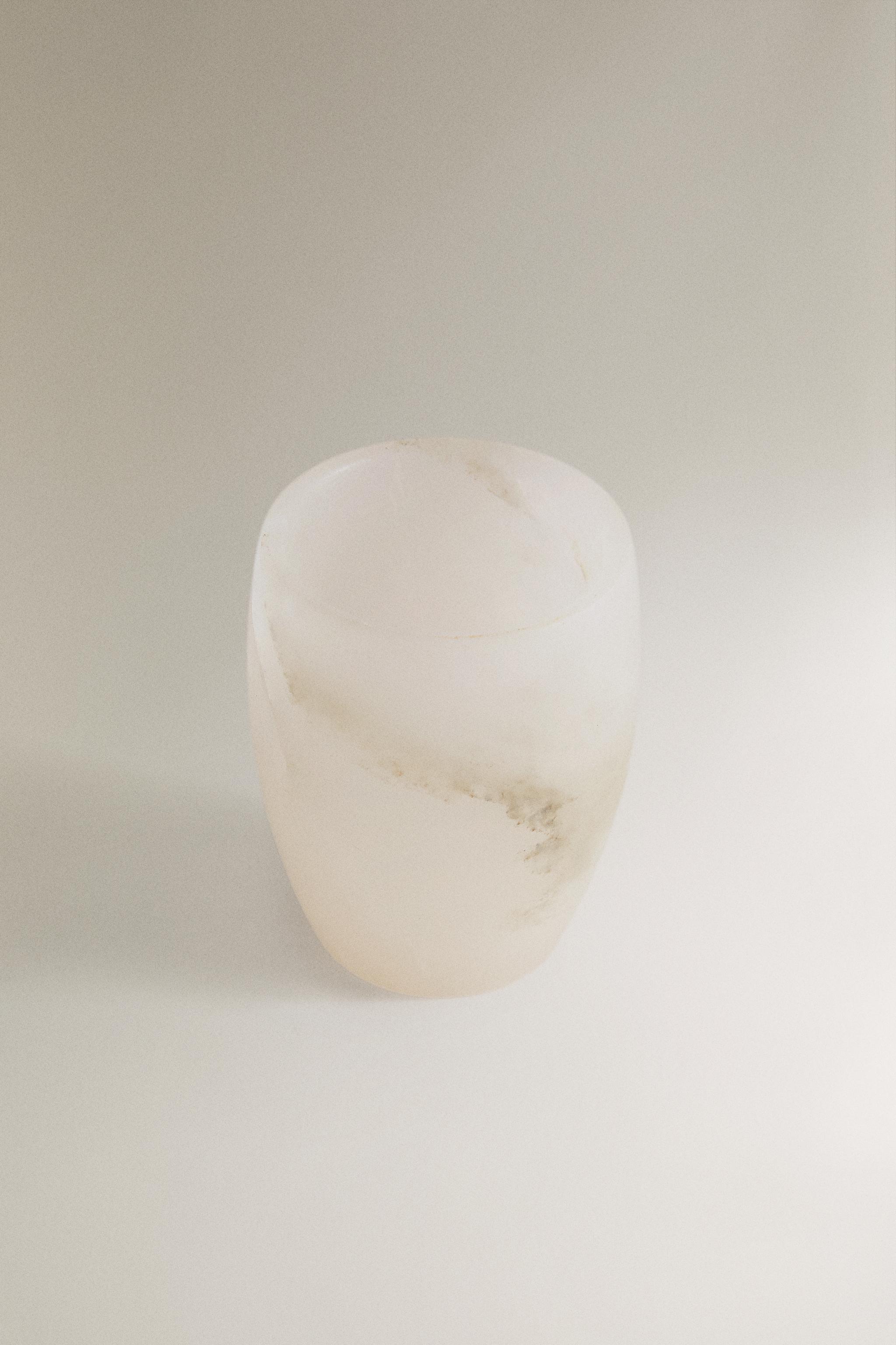 ALABASTER TOOTHBRUSH TUMBLER