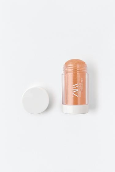 BODY HIGHLIGHTER STICK - SUNSET HOUR - PEACH GOLD by Zara