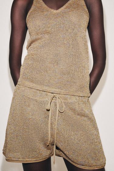 RUSTIC TOP - Beige by Zara - Image 5