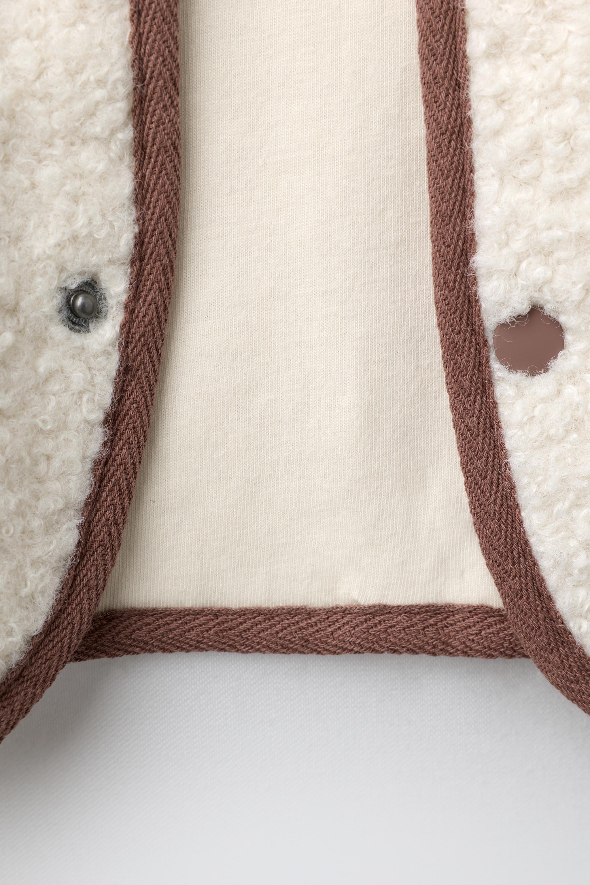 Детские жилеты Zara WINNIE THE POOH © DISNEY FAUX SHEARLING VEST — фото 5