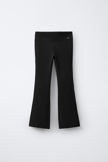 FLARE LEGGINGS - Black by Zara
