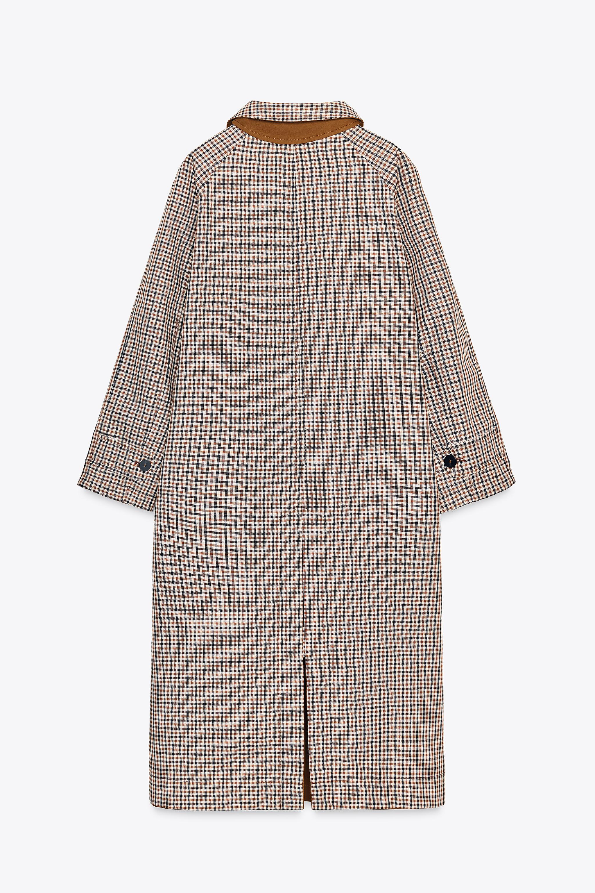 REVERSIBLE TRENCH COAT ZW COLLECTION Caramel ZARA United States