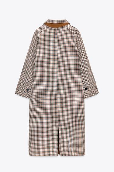 REVERSIBLE TRENCH COAT ZW COLLECTION - Caramel by Zara - Image 10