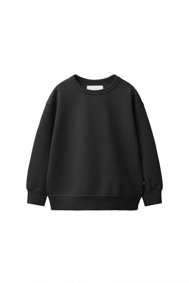 SUDADERA BÁSICA - Negro de Zara