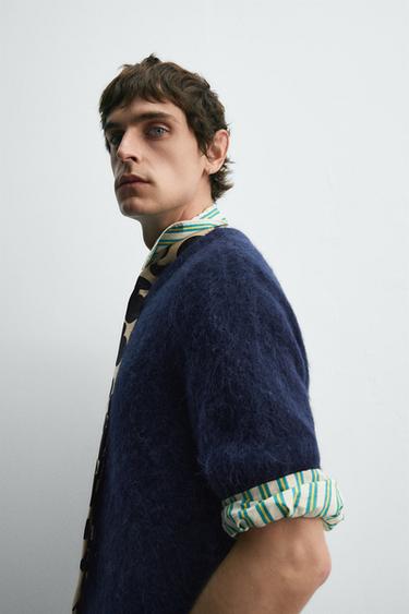 GILET TEXTURÉ HARRY LAMBERT FOR ZARA X DISNEY - Bleu marine de Zara - Image 5