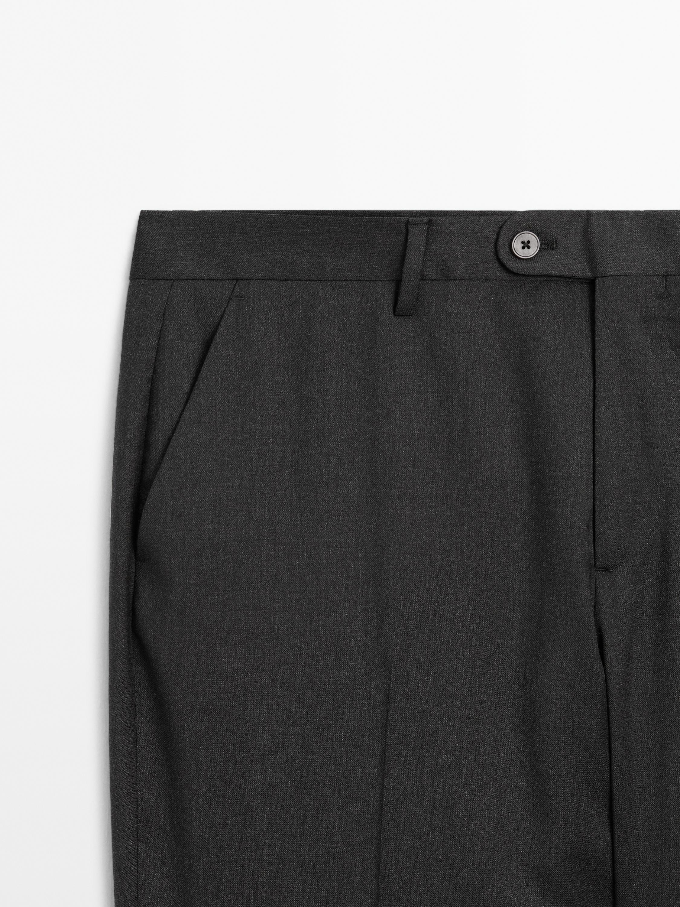 Pantalon de costume coton