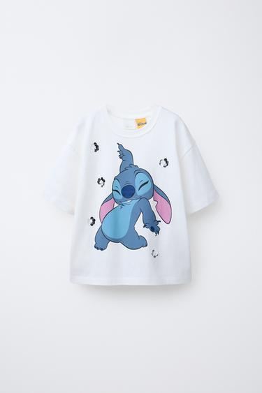 LILO STITCH © DISNEY SEQUIN T-SHIRT - أبيض الخاص بـ Zara - صورة 0