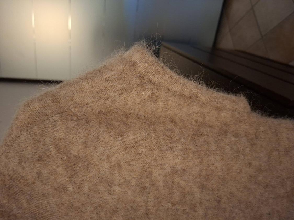 BRUSHED EFFECT ALPACA BLEND TOP - Image 3