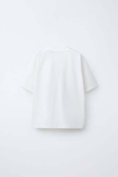 GRAFFITI GARFIELD © PAWS INC T-SHIRT - White by Zara - Image 1