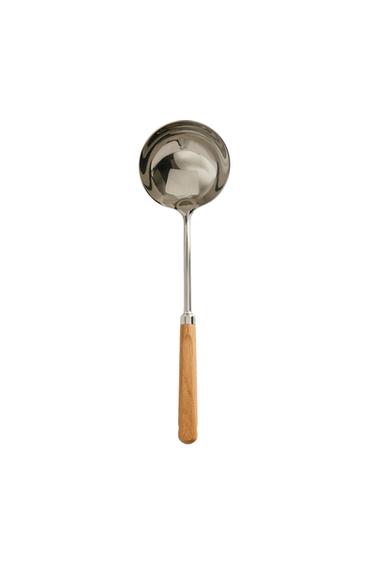 OAK AND STEEL LADLE - Light brown by Zara