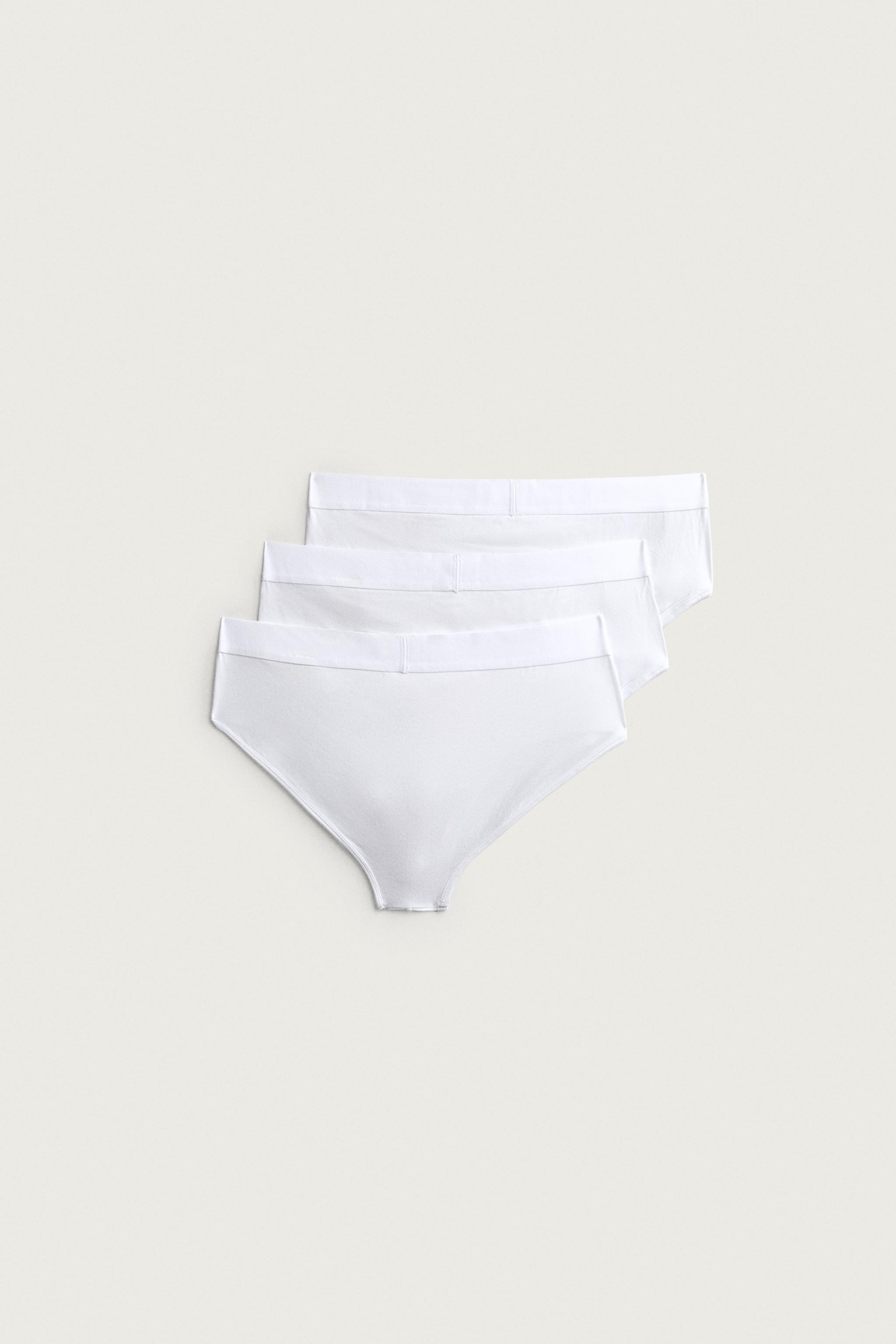 BASIC BRIEFS 3-PACK — White
