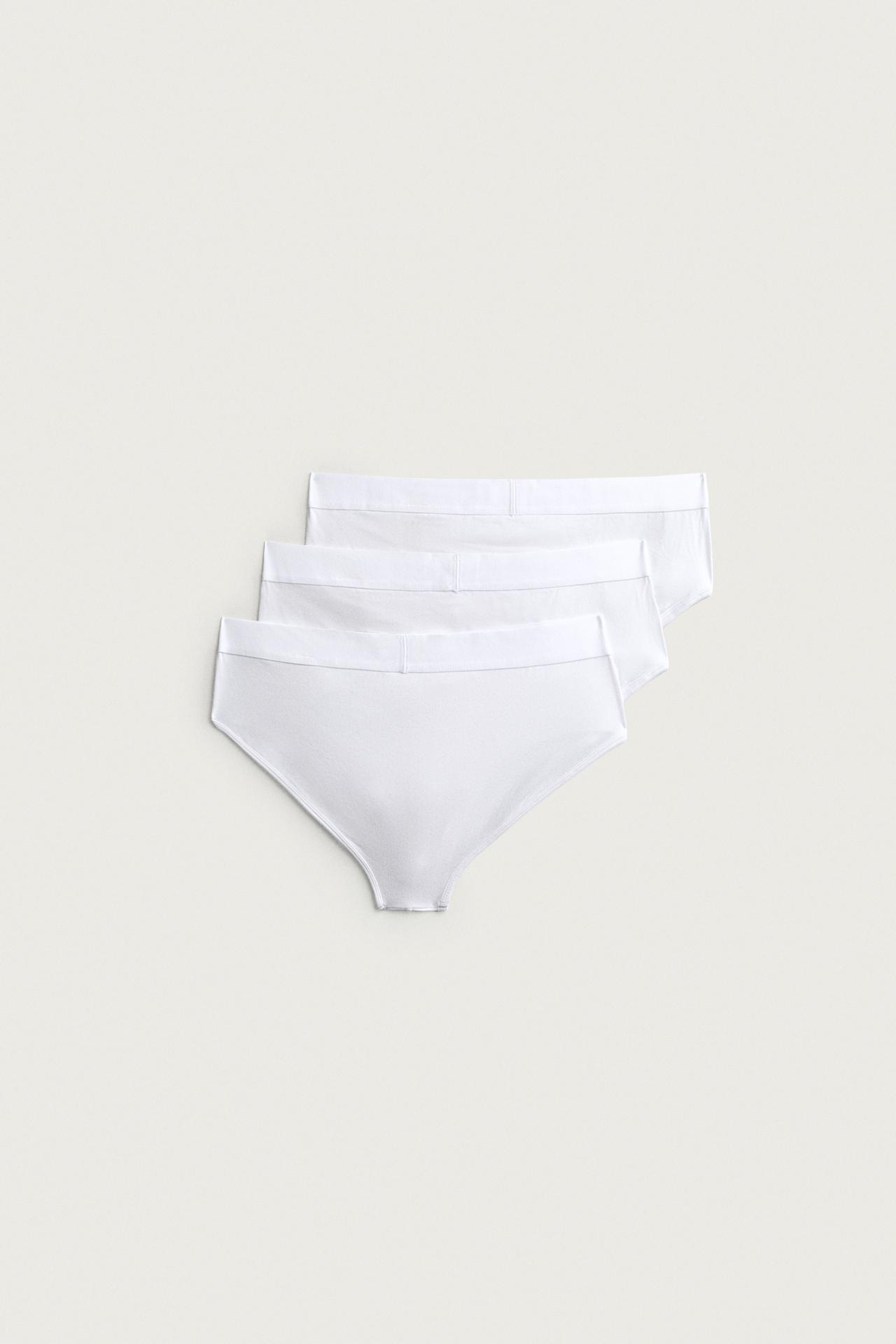 BASIC BRIEFS 3-PACK — White