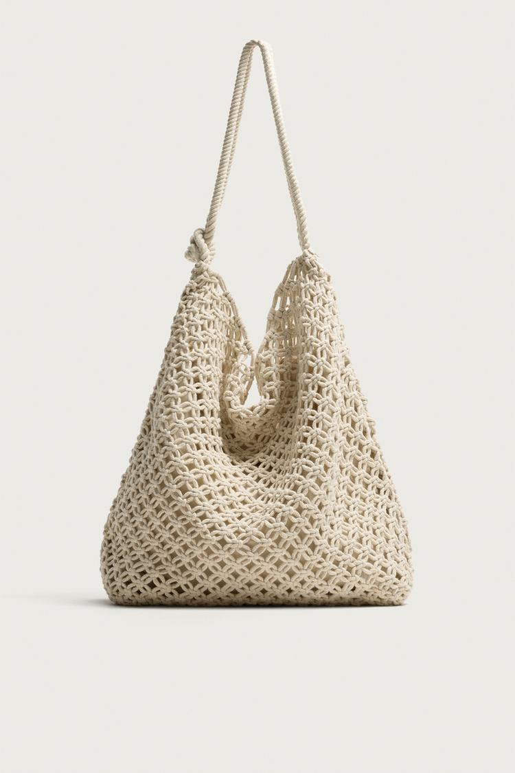 BOLSO DE HOMBRO MACRAMÉ 6
