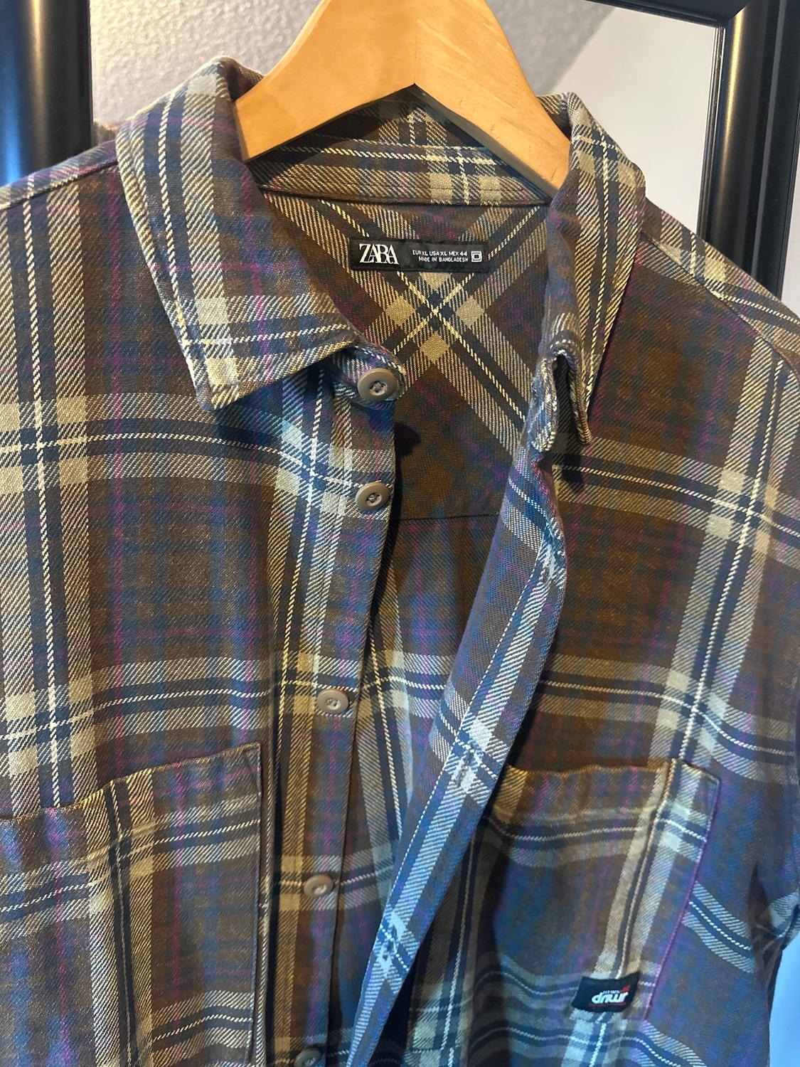 SOBRECAMISA CUADROS BOLSILLOS - Image 3