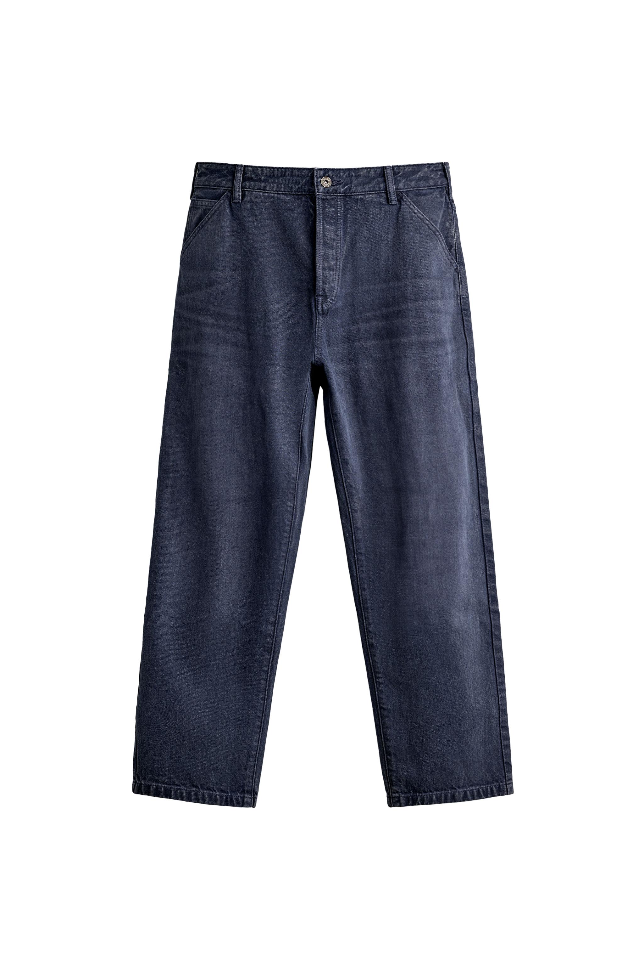 WASHED RELAXED FIT JEANS