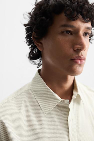 CHEMISE COTON - CHANVRE RAYÉES - Rayures de Zara - Image 4