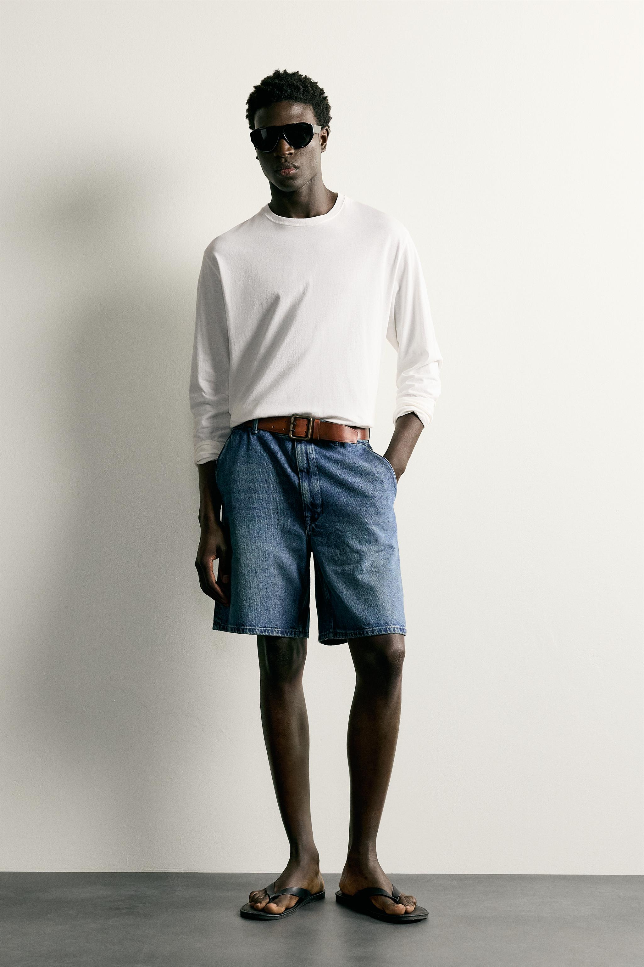 WAXED FINISH STRAIGHT FIT JEANS
