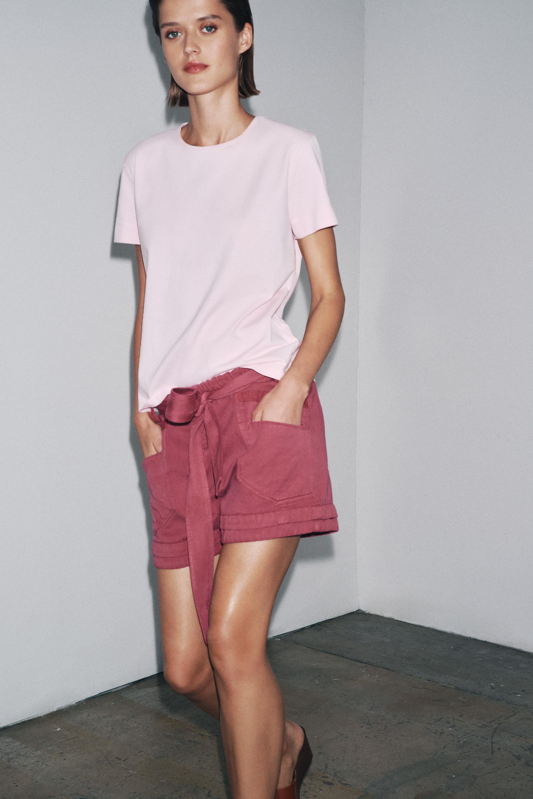 国内発送★ZARA★ラスティックレイヤー*半袖Ｔシャツ org.jpg