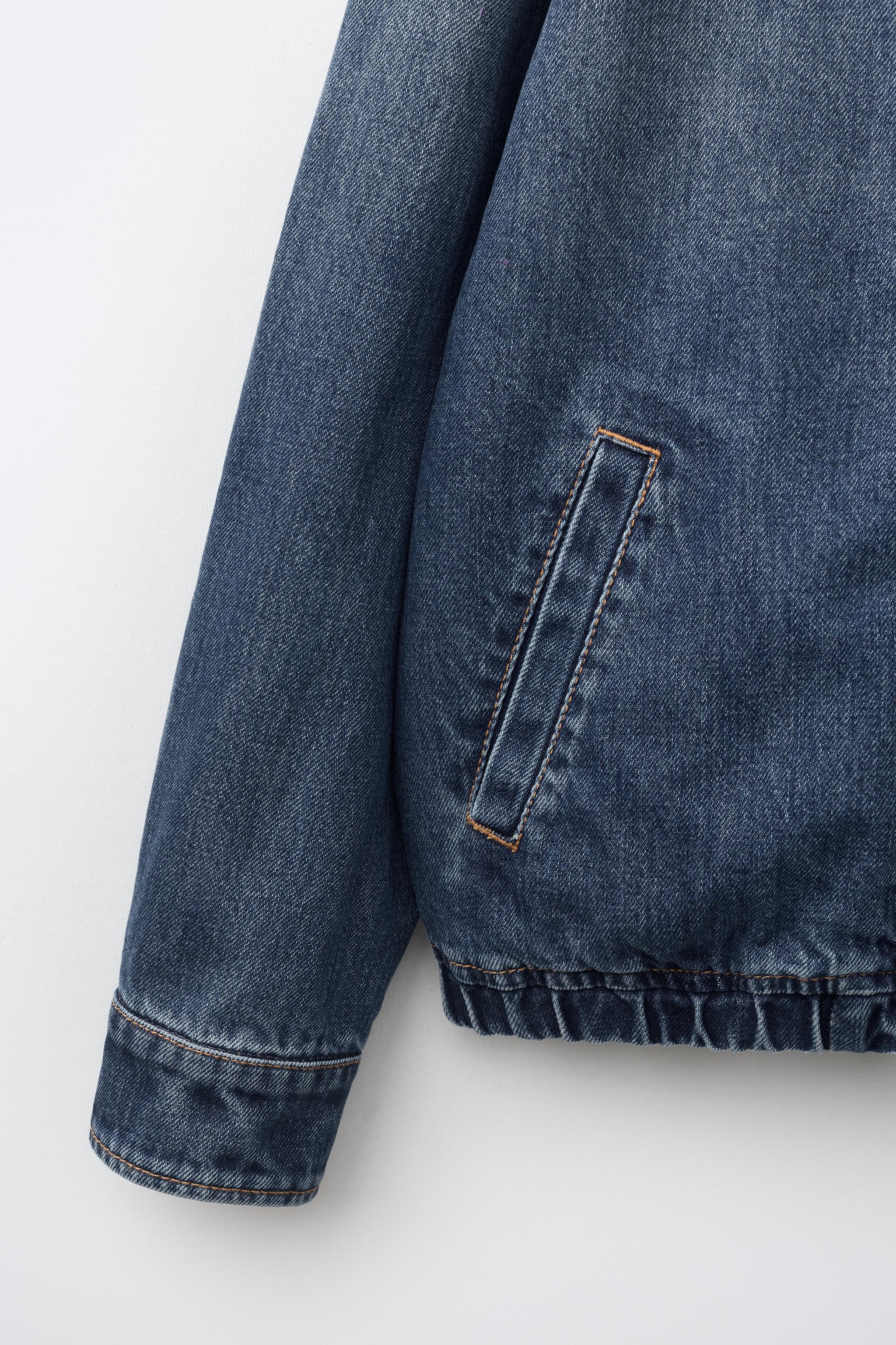 VESTE EN JEAN BRODÉE FRUIT OF THE LOOM™