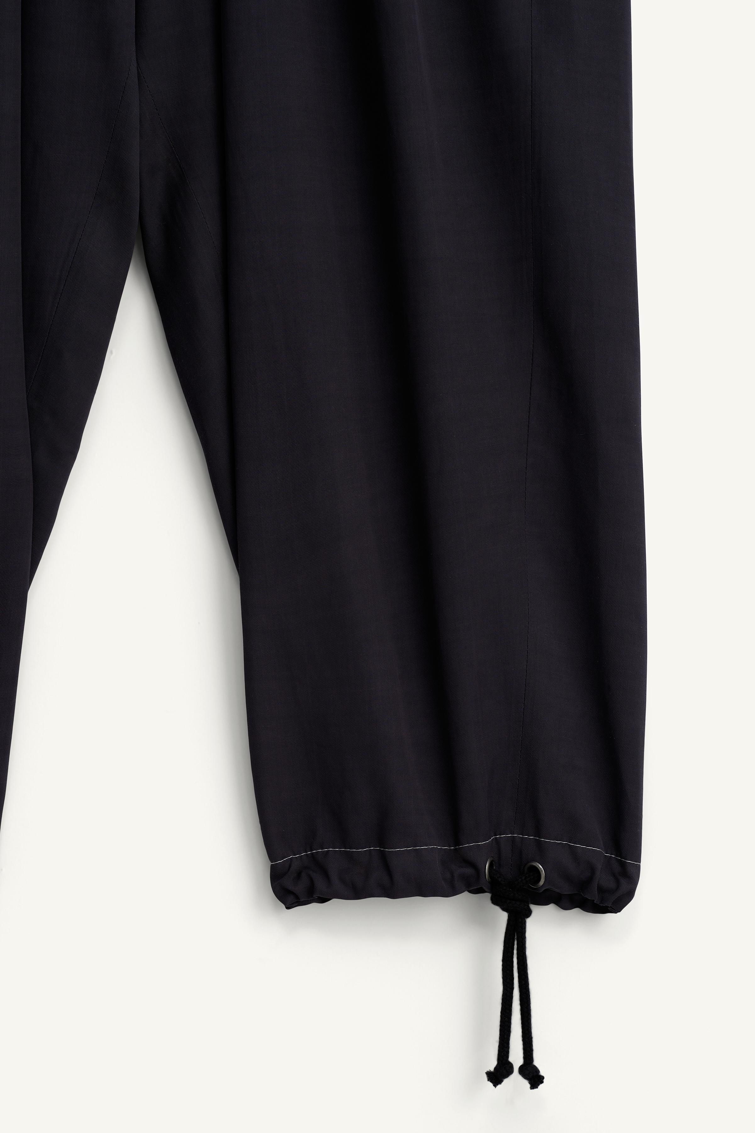 PANTALON FLUIDE À LACETS