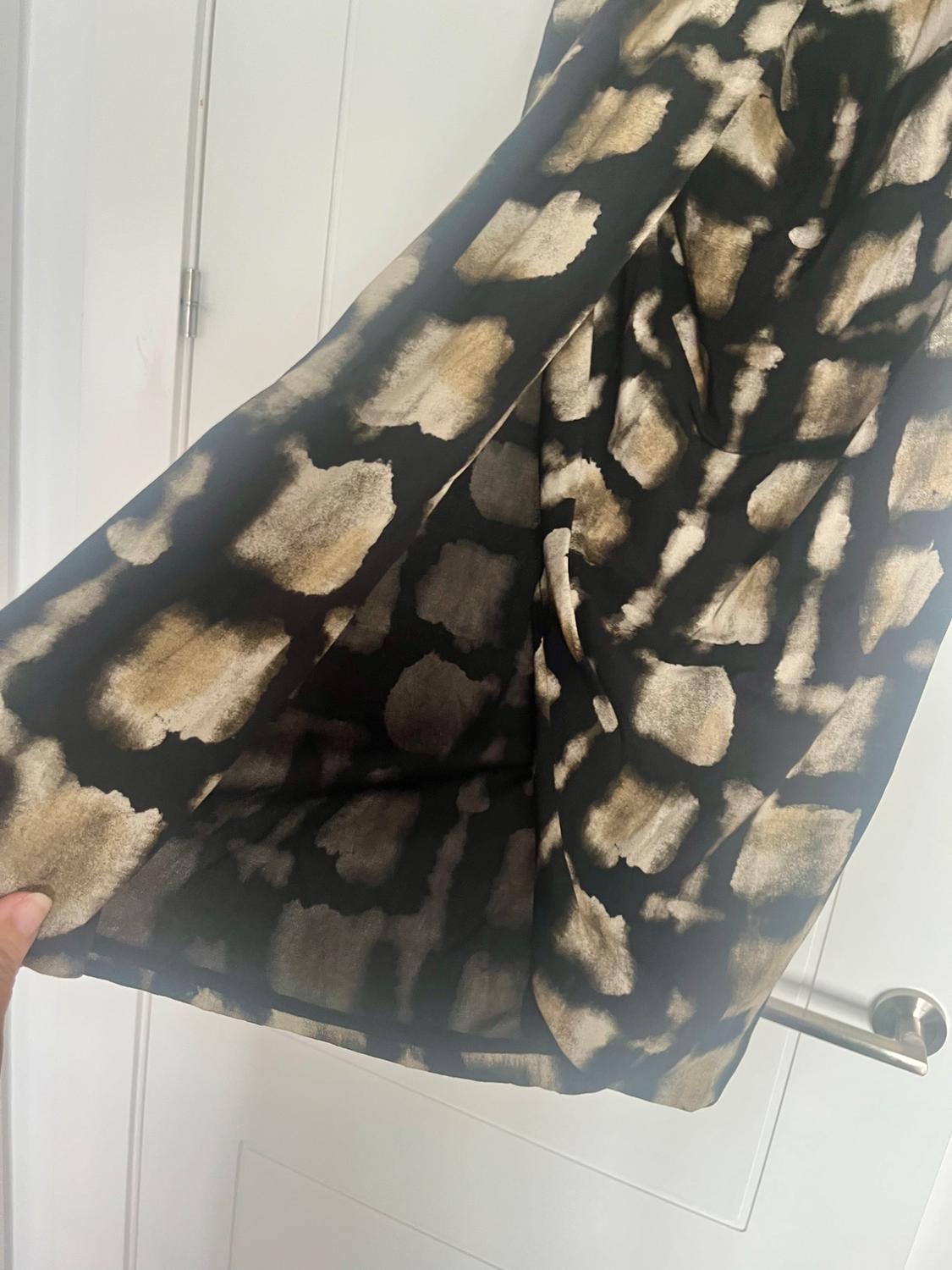 PRINTED MIDI SKIRT - Image 3