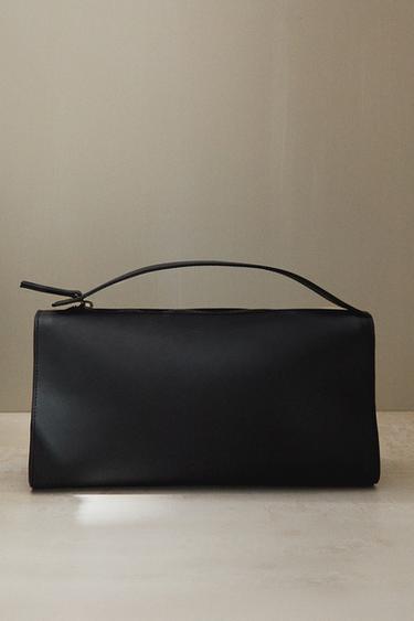 MINI LEATHER BAG - Black by Zara