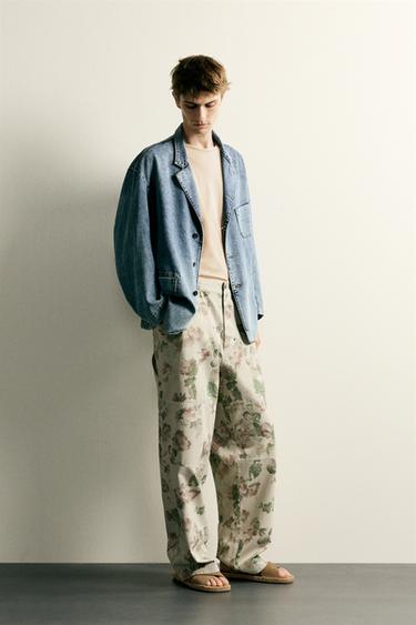 FLWR CRPNT PNT - washed green by Zara
