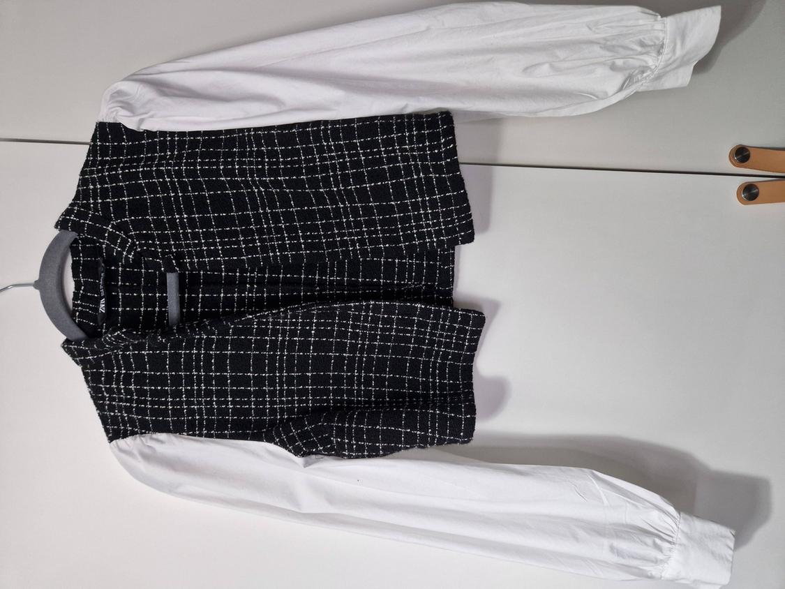 CONTRAST TEXTURED CHECK SHIRT - Image 4
