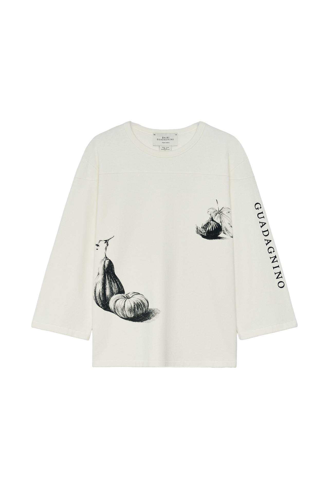 CONTRAST PRINT REGULAR FIT T-SHIRT