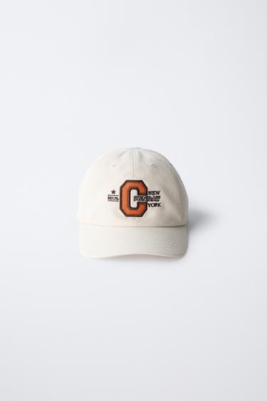 EMBROIDERED CAP - Sand by Zara - Image 0