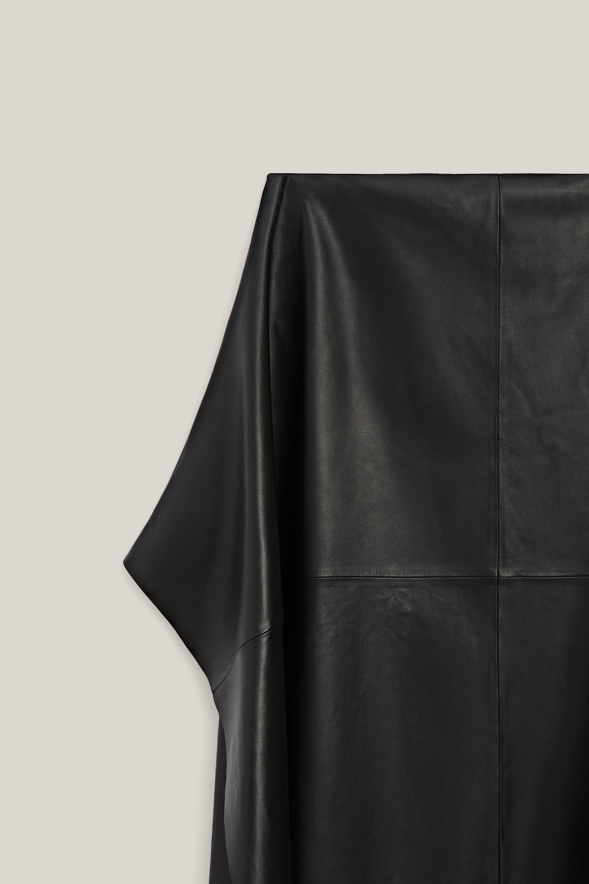 Nappa leather midi skirt - LIMITED EDITION