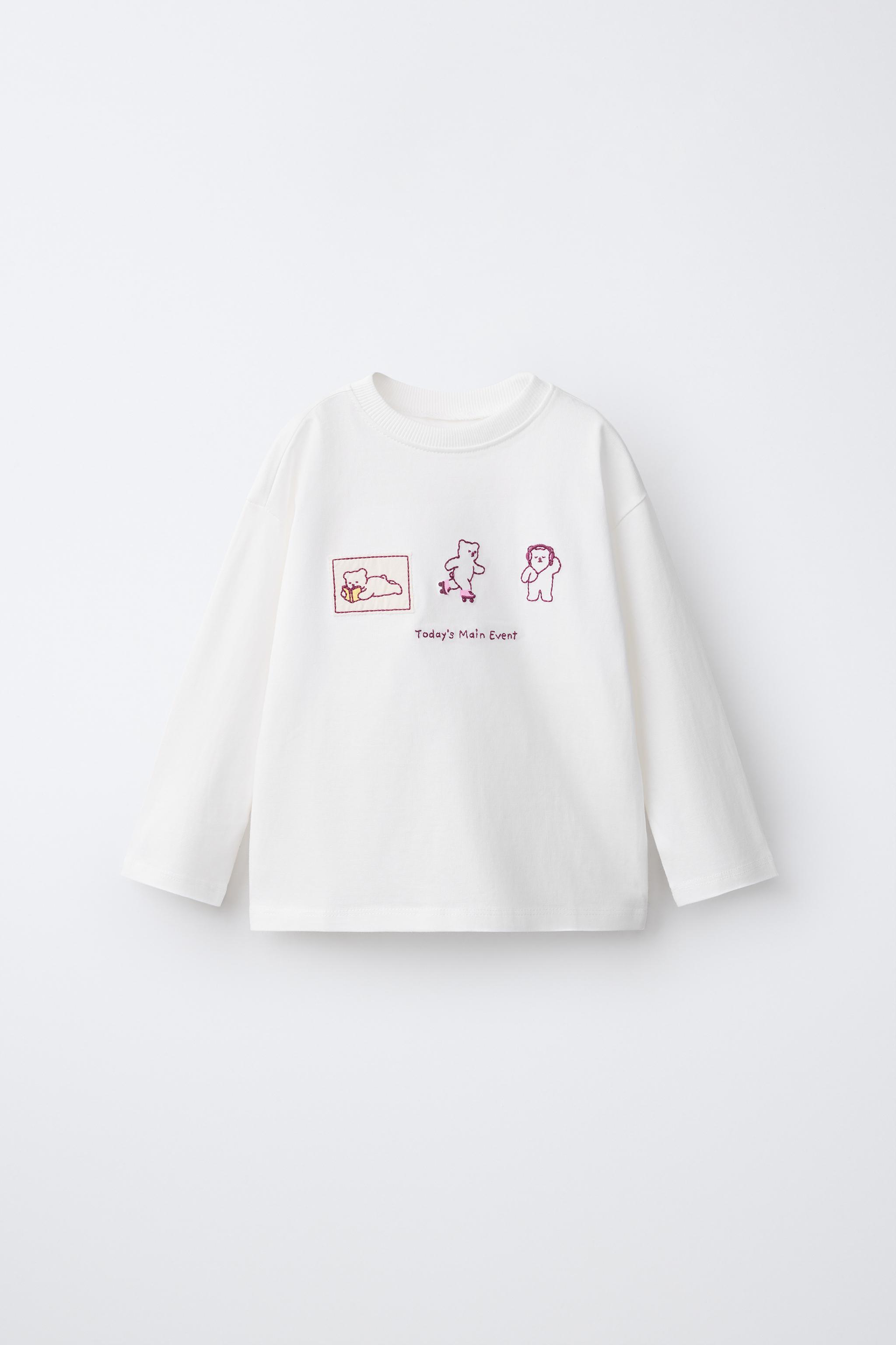 EMBROIDERED DETAIL T-SHIRT