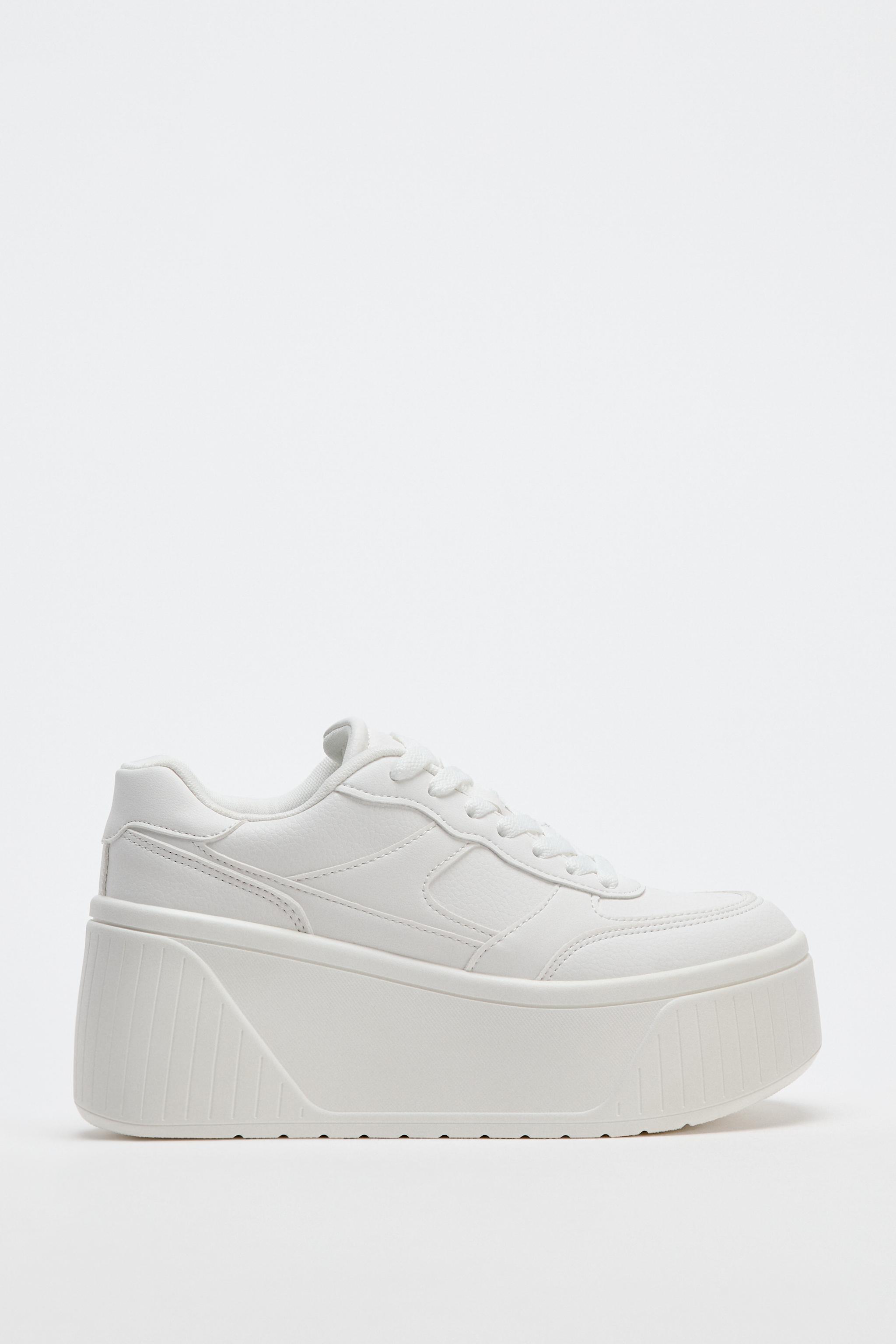 Sneakers platform zara on sale