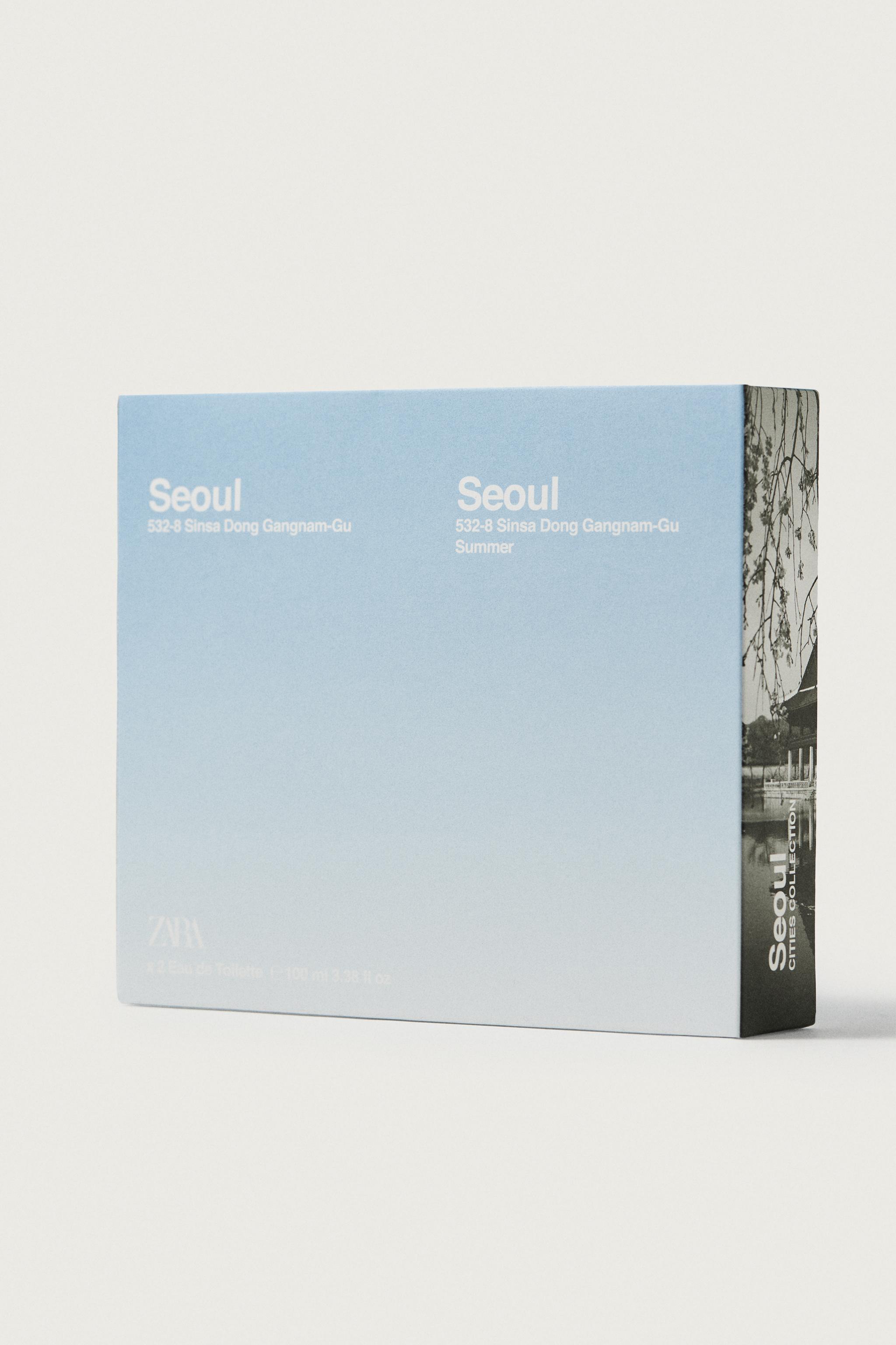 SEOUL + ZARA SEOUL SUMMER 2X100ML (3.4 FL.OZ) — TINTED LEATHER