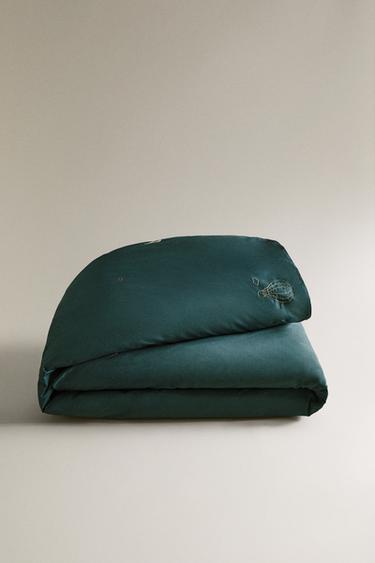 KIDS' BALLOON DUVET COVER - Navy blue by Zara - Image 4