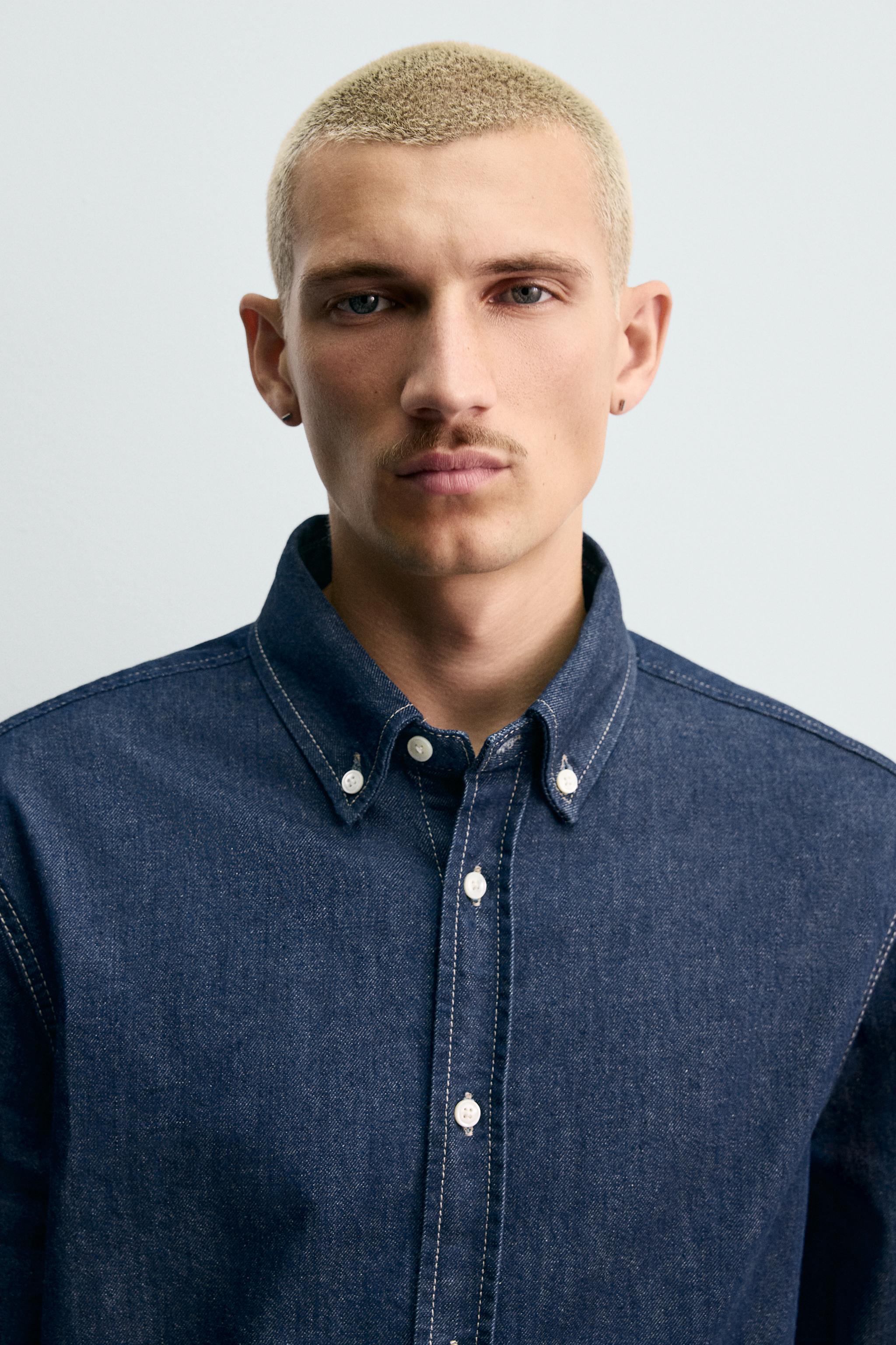 CHEMISE EN JEAN COTON