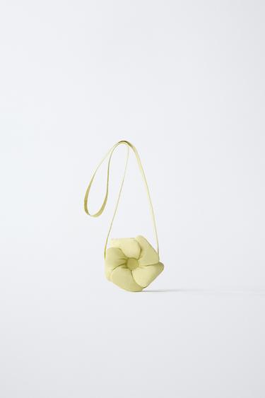 FLORAL CROSSBODY BAG - Yellow by Zara - Image 0