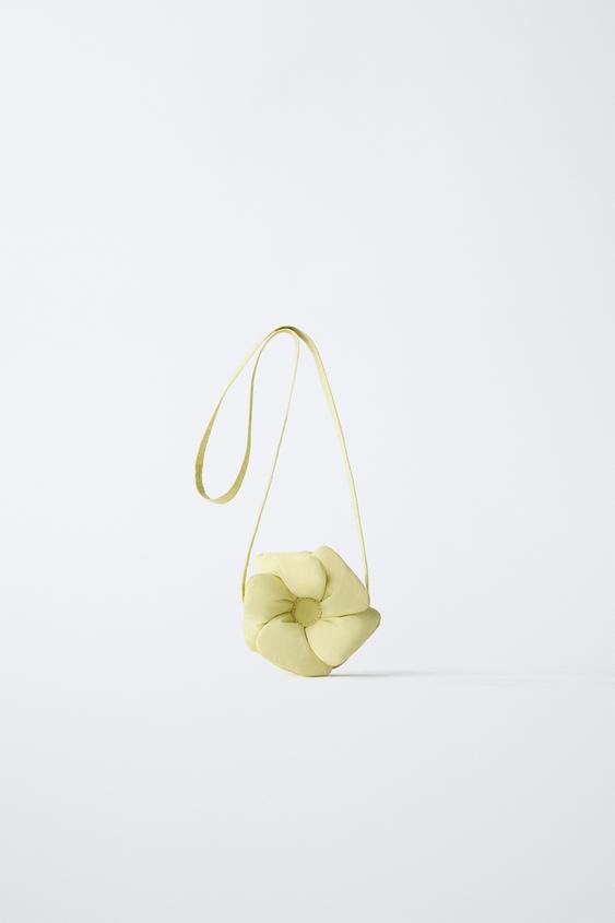SAC BANDOULIÈRE FLEUR - Jaune de Zara - Image 0