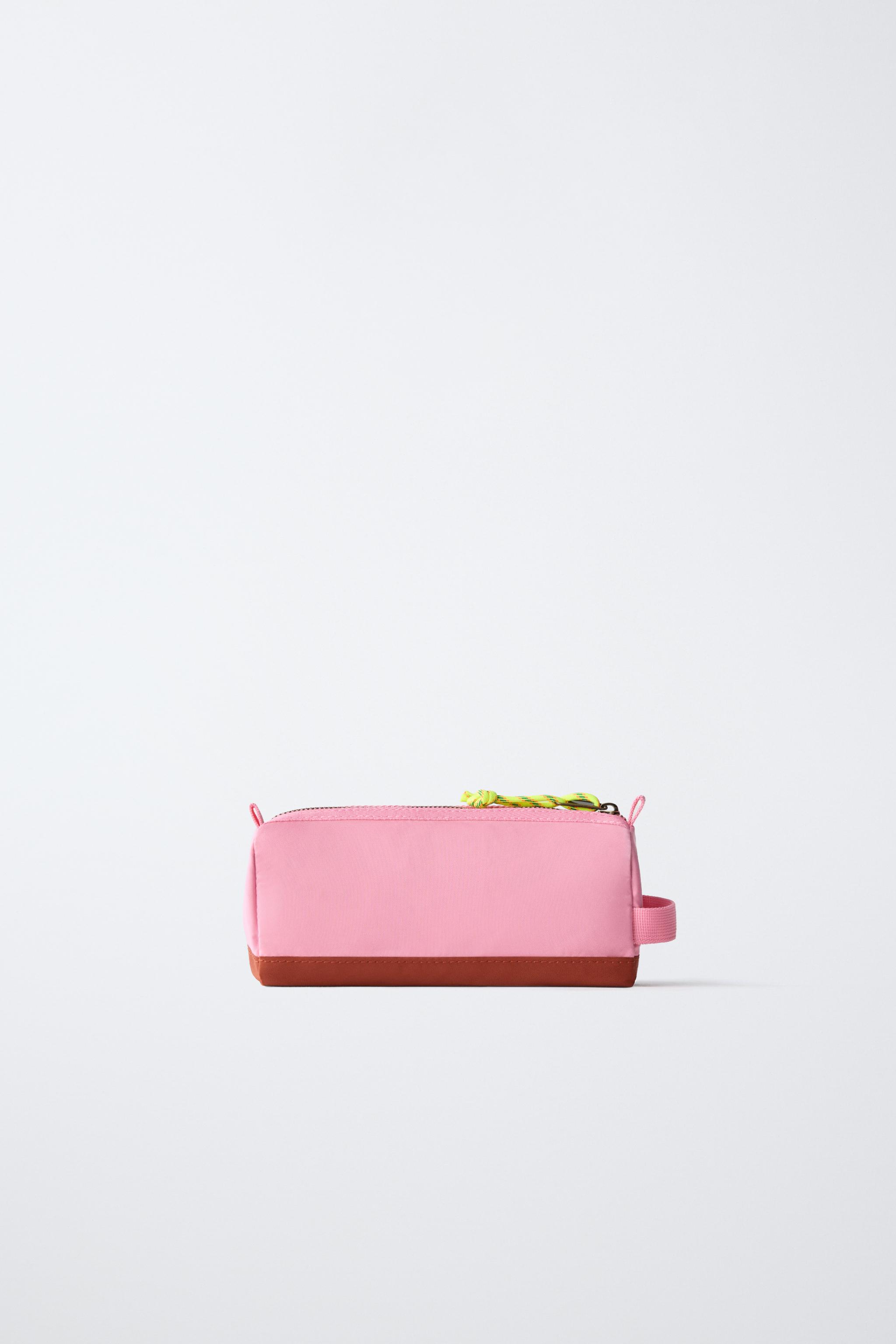 カラー トラベルポーチ - ピンク | ZARA Japan / 日本