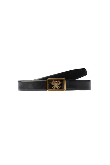 WILLY CHAVARRIA X ZARA PLATE BELT - Black by Zara