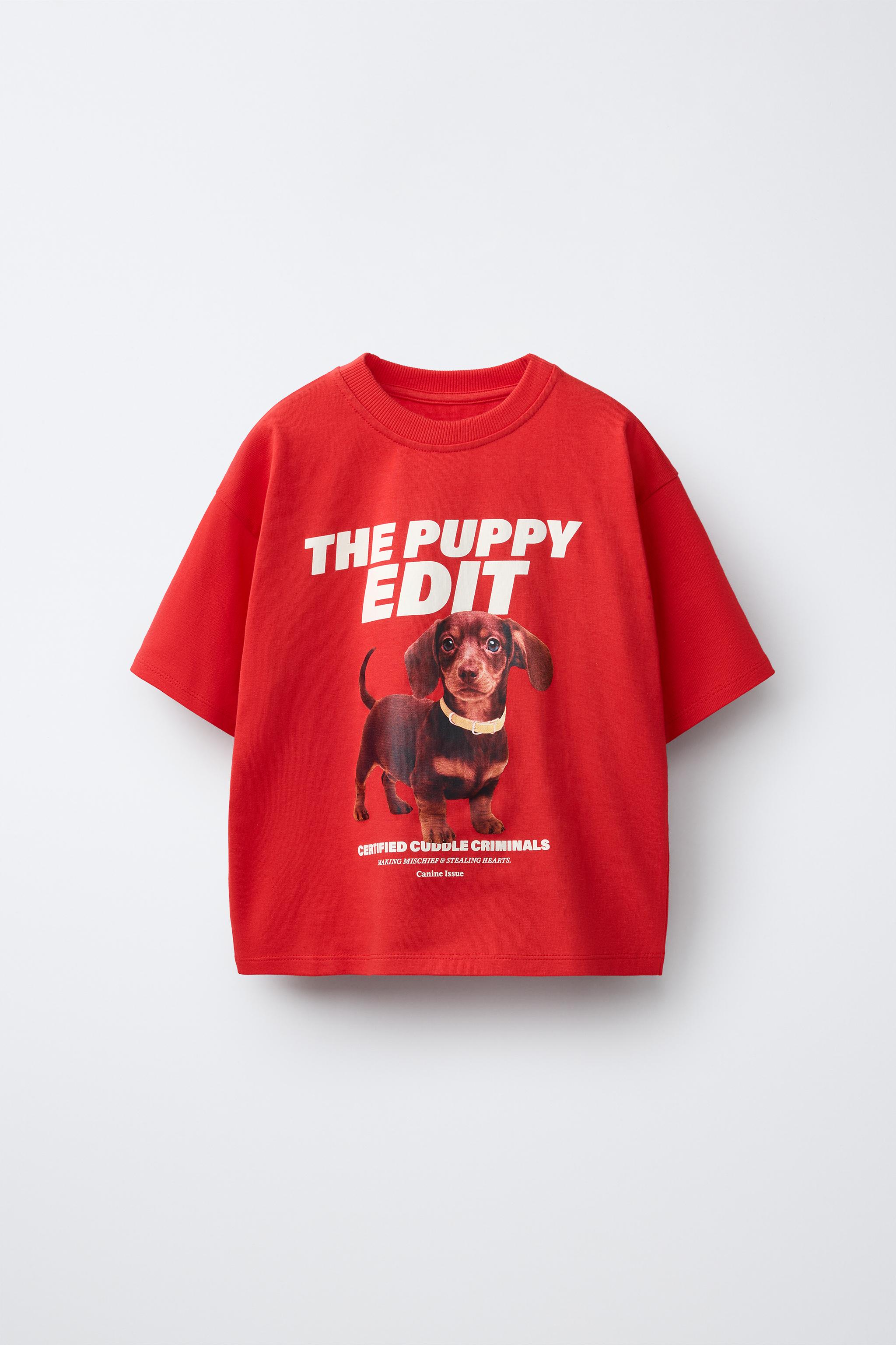 DOG PRINT T-SHIRT