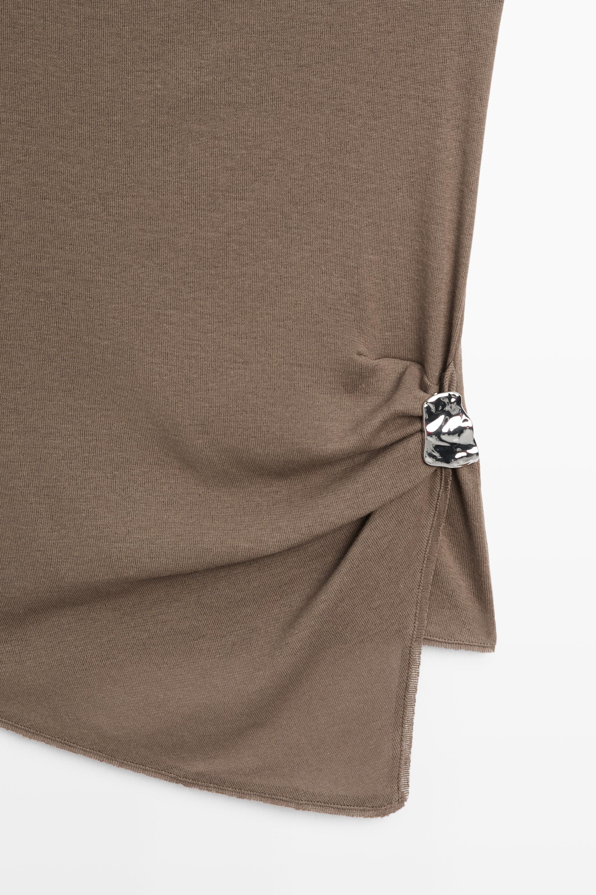 Top en maille 100 % coton