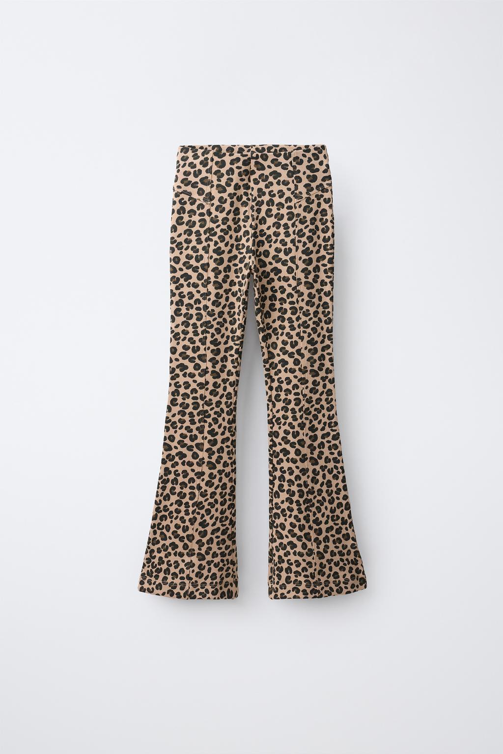Zara Rib flared leqqinq