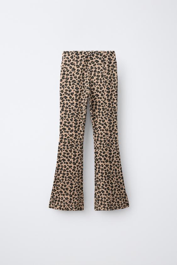 Zara ALT LAIENEVAD SOONIKKOES RETUUSID - Leopard - Pilt 0