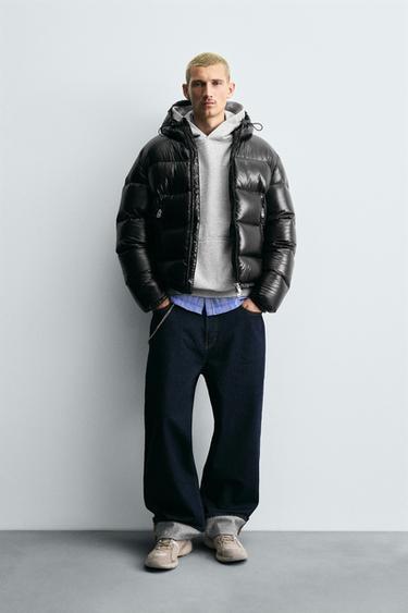 CAZADORA PLUMÍFERO 100% PLUMA WATER REPELLENT - Negro de Zara