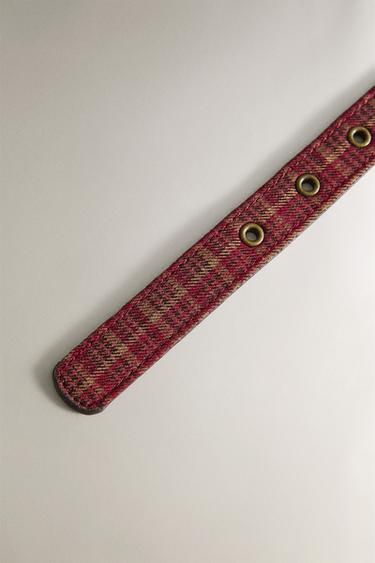 COLLIER CUIR CHIENS NOËL - Grenat de Zara - Image 3