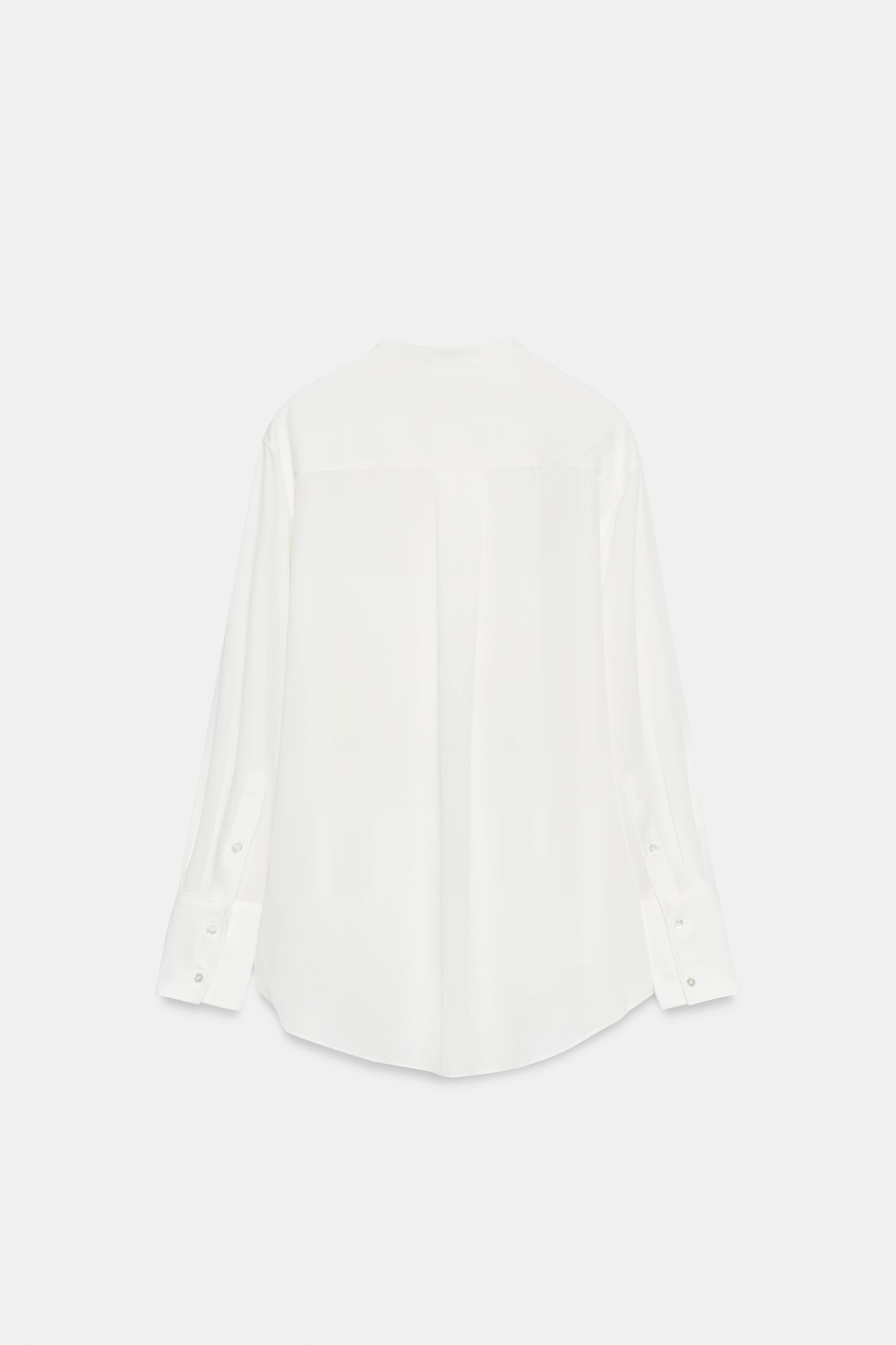 FLOWY BIB ZW COLLECTION SHIRT