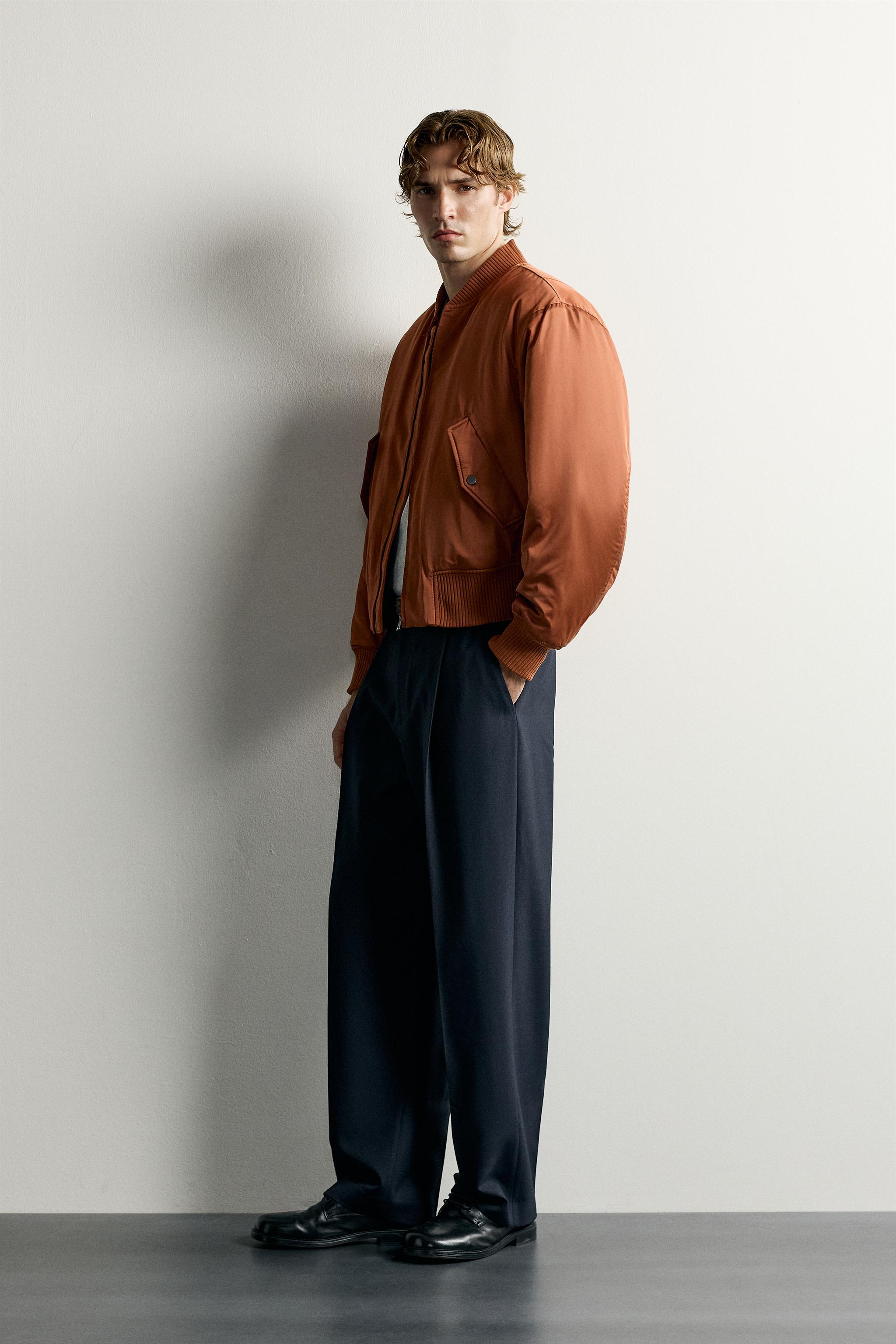 Zara Kapitone Bomber Ceket görsel 4