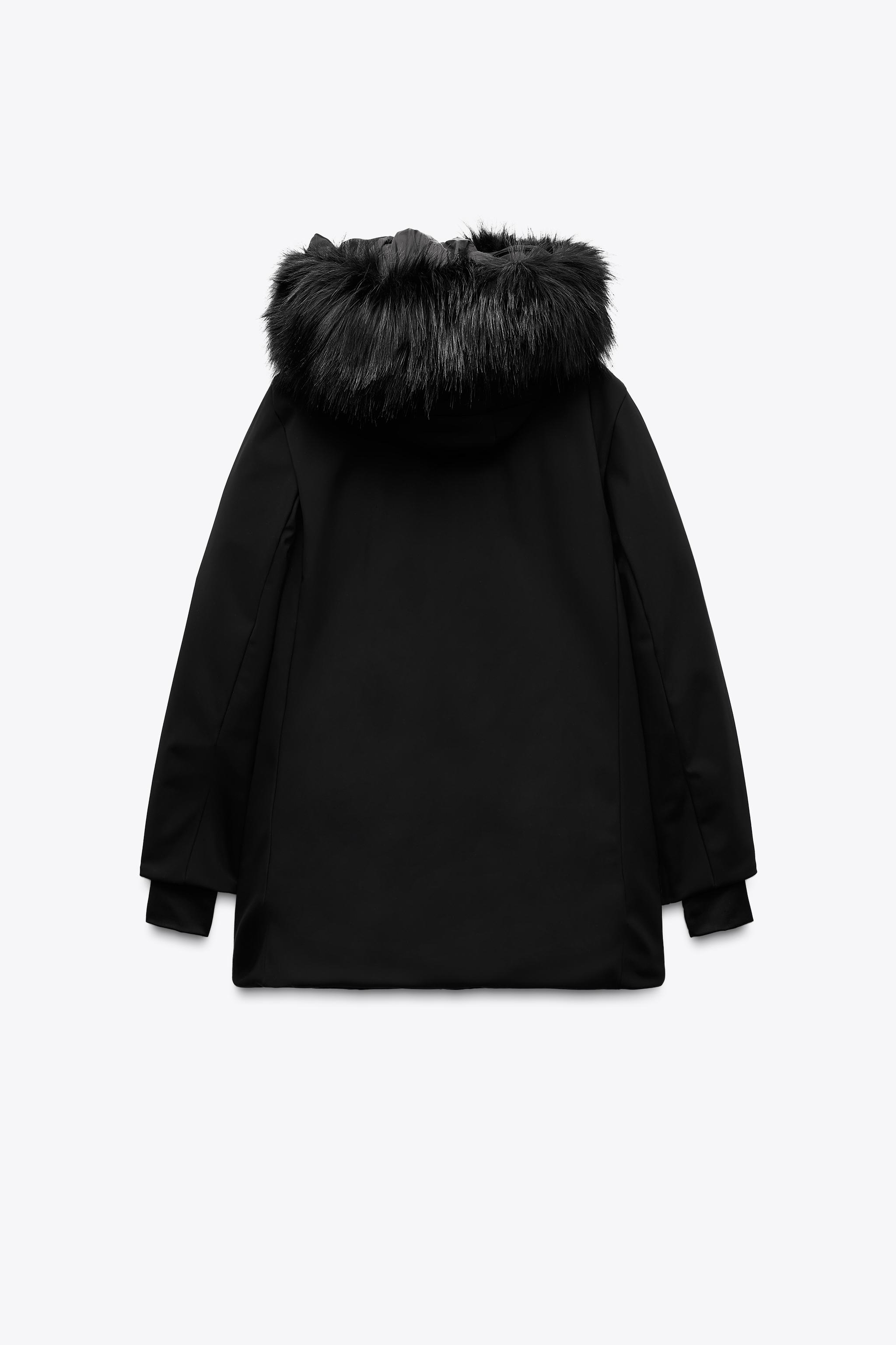 撥水加工入りダウンジャケット ZW COLLECTION - ブラック | ZARA